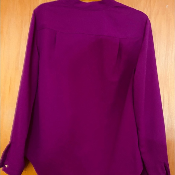 Nine West Purple Women Blouse Sz medium - Picture 2 of 5